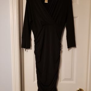 Form Fitting Black Dress